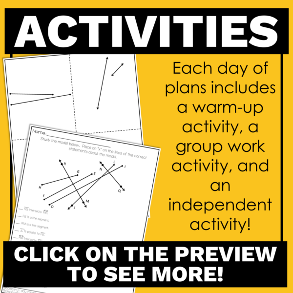 4th Grade Math Geometry Lesson Plans to Teach Your Geometry Unit - Image 4