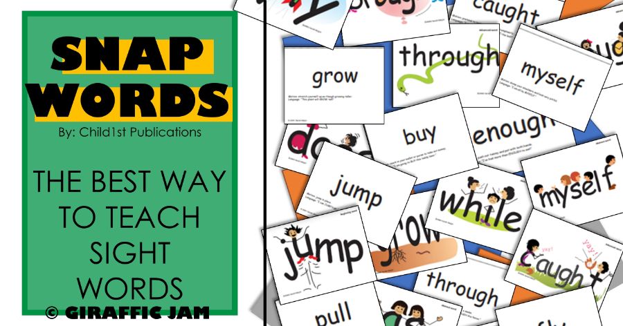 The Best Way to Teach Sight Words