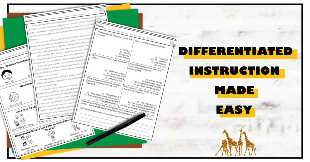 Differentiated Instruction